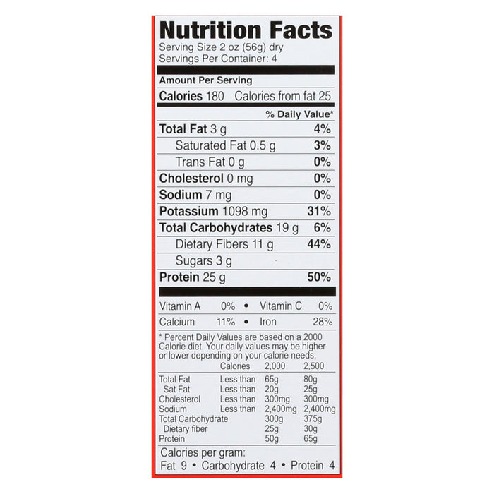 Explore Cuisine Organic Black Bean Spaghetti (Pack of 6 - 8 oz.)