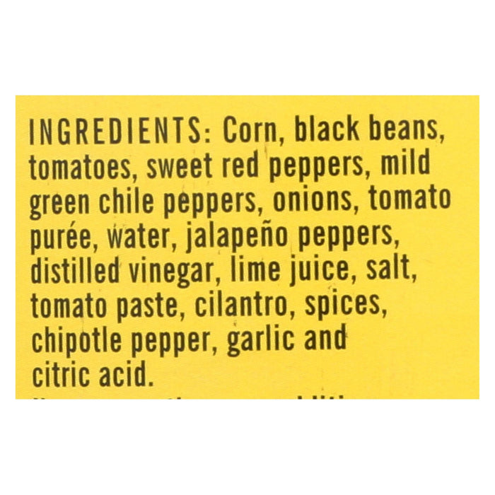 Desert Pepper Trading Medium Corn Black Bean Red Pepper Salsa (Pack of 6 - 16 Oz.)