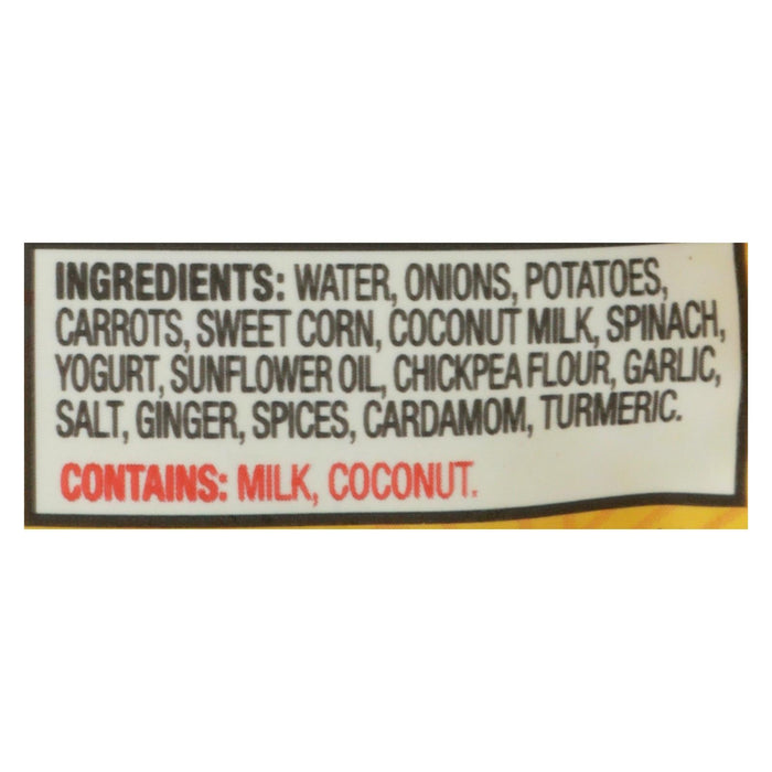 Tasty Bite Indian Cuisine Vegetable Korma - 10 Oz (Pack of 6)