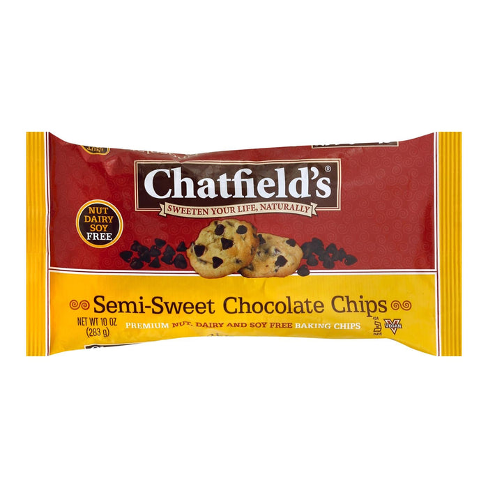 Semi-Sweet Chocolate Chips by Chatfield's, 10 Oz Bag, 0.9¬∞F, Case of 12