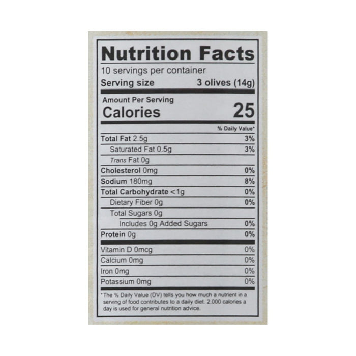 Santa Barbara Olive Co. Anchovy Stuffed Olives, 5 Oz, Case of 6