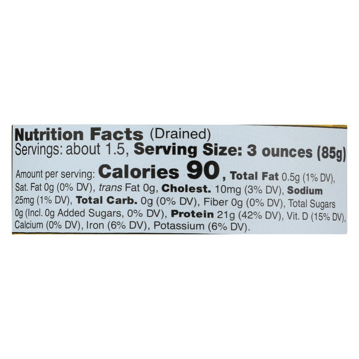 Sustainable Seas Chunk Light Tuna in Water, 5 Oz. Can (Pack of 12)