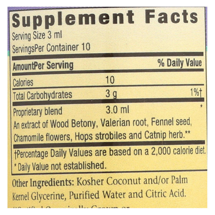 Herbs for Kids Valerian Super Calm 1 Fl Oz: Nerve Support Dietary Supplement | Promotes Normal Activity and Sleep