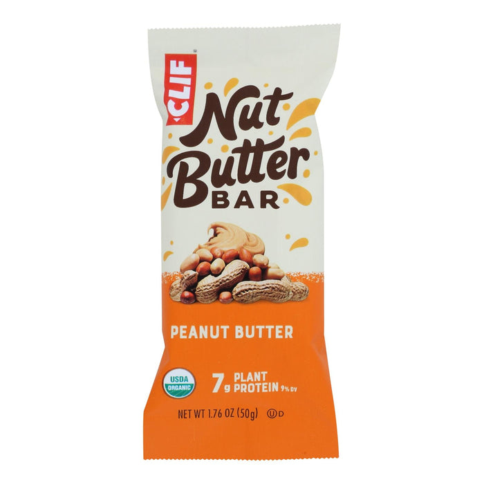 Clif Bar Organic Peanut Butter Energy Bar - 12 Pack - 1.76 Oz Each