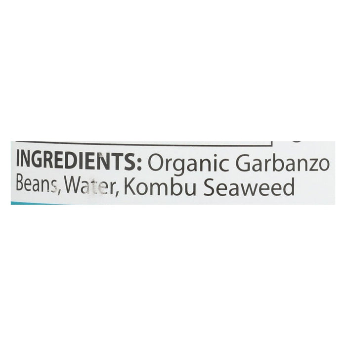 Organic Eden Garbanzo Beans in 12 - 15 Oz. Cans