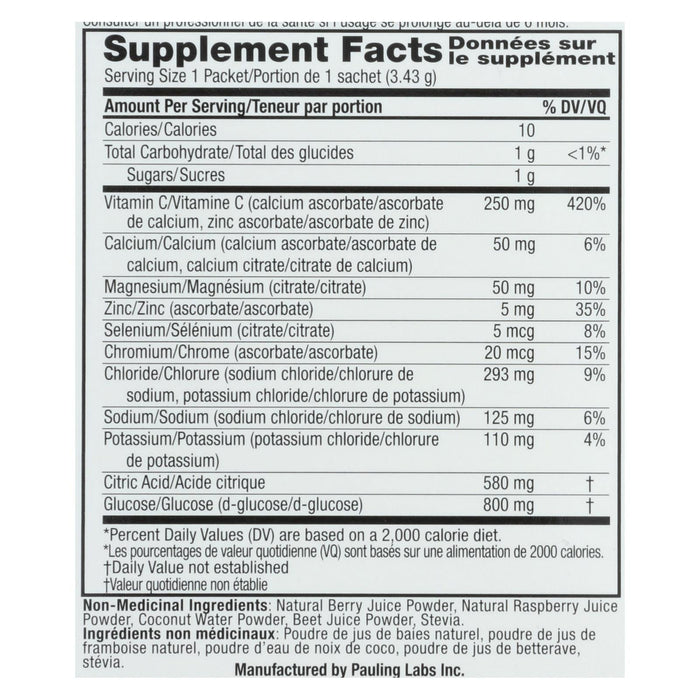 Ener-C Sport Mixed Berry Enhanced Energy Drink Mix, 12 Packets