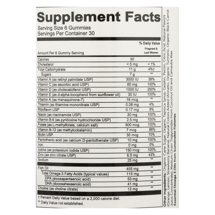 Smartypants Prenatal Complete Gummy Vitamins | 120 Count