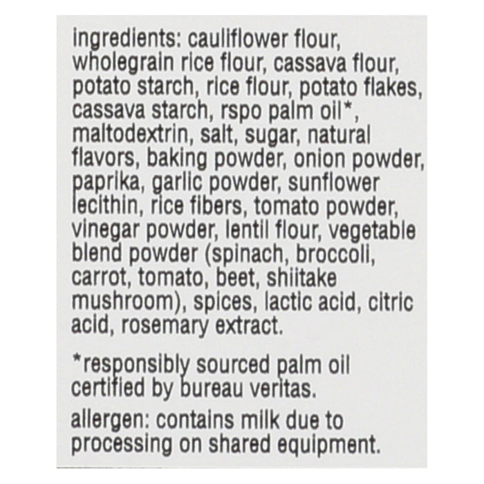 From The Ground Up Nacho Cauliflower Crackers  (Pack of 6 - 4 Oz.)