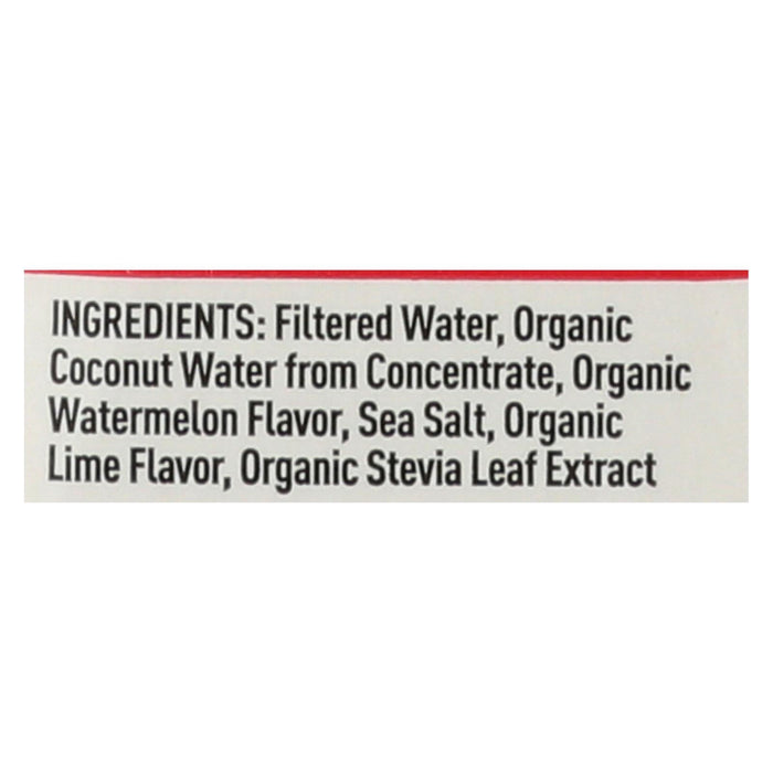 Nooma Electrolyte Drink - Organic - Watermelon Lime - Case of 12 - 16.9 fl.oz, 0.9°