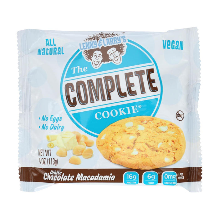 Lenny & Larry's The Complete Cookie - White Chocolate Macadamia - 4 Oz - 12-Pack