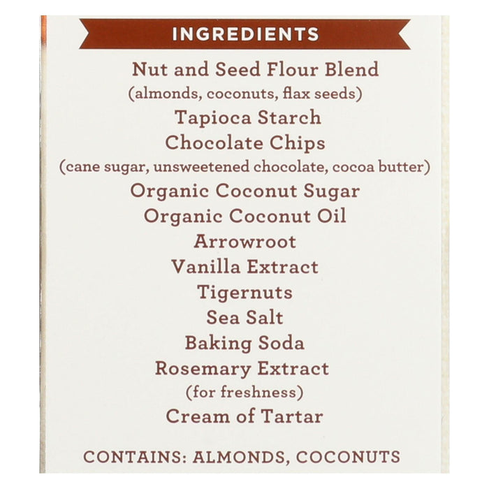 Simple Mills Crunchy Chocolate Chip Cookies (Pack of 6 - 5.5 Oz.)