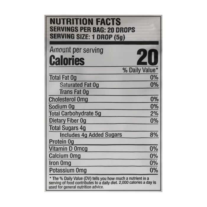 Honees Honey Lemon Cough Drops with Lemon Menthol for Sore Throats - 20 Count