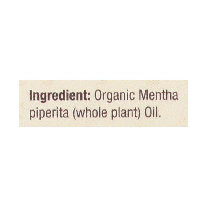 Nature's Answer 100% Pure and Organic Essential Oil - Peppermint - 0.5 Oz.