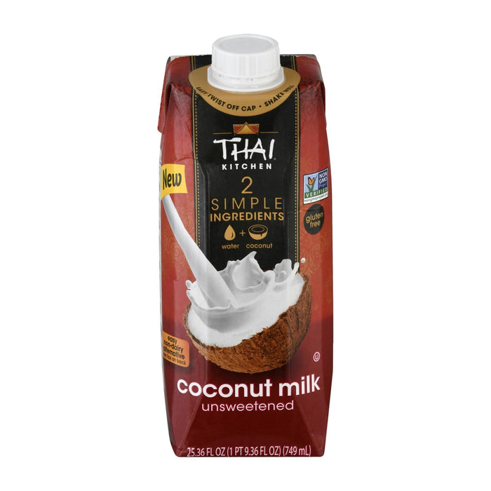 Thai Kitchen Unsweetened Coconut Milk | 25.36 fl. oz. | Case of 6