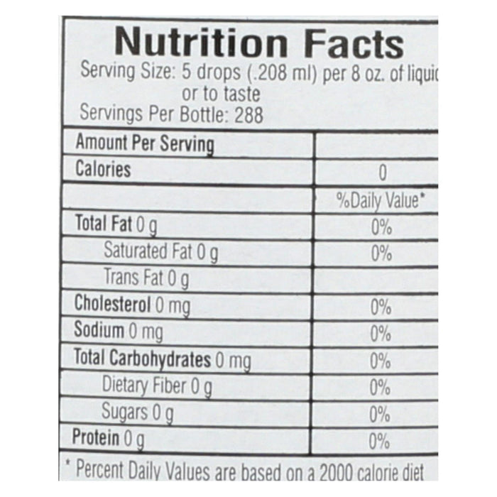 Sweet Leaf Sweet Drops Sweetener Vanilla Crème - 2 Fl Oz