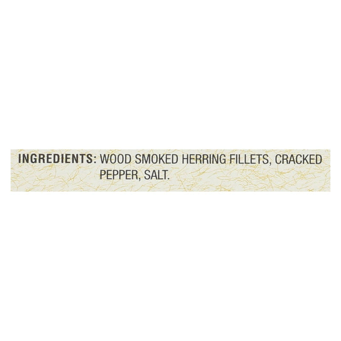 Bar Harbor Wild Herring Fillets, Cracked Pepper Flavor, 6.7 Oz. (Pack of 12)