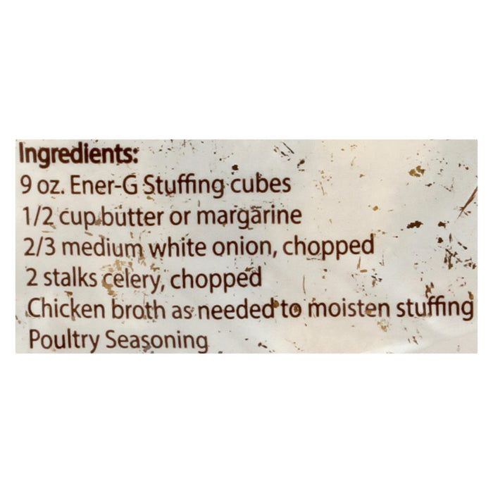 Ener-G Foods Traditional Stuffing - 6 - 9 Oz. Bags