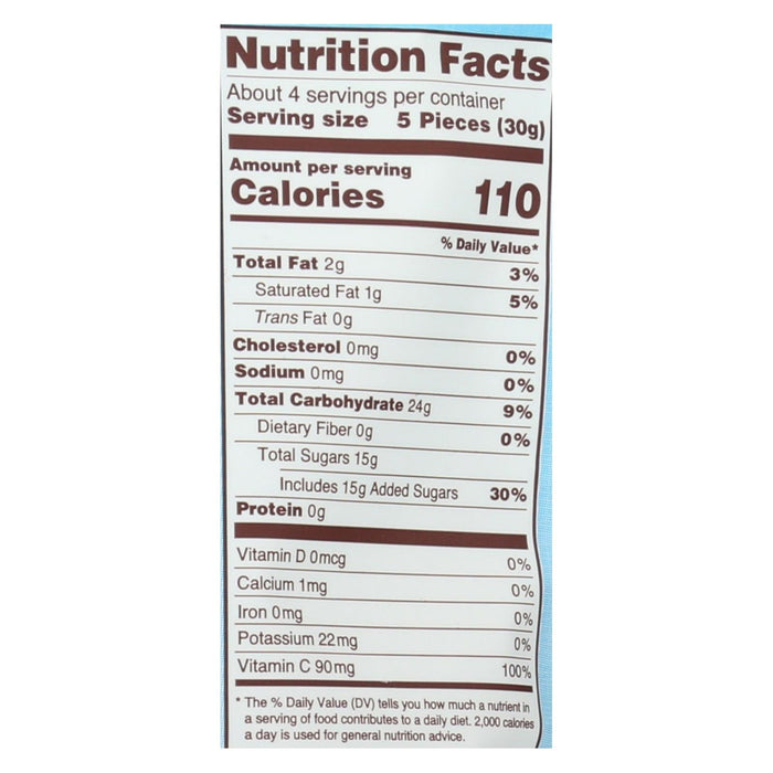 Torie and Howard Organic Chewy Fruities Sour Assorted (Pack of 6) - 4 Oz.