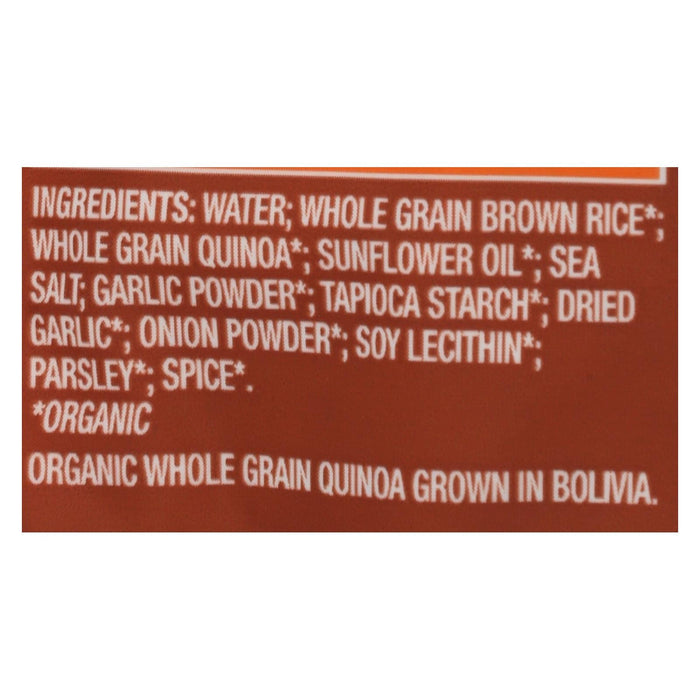 Seeds of Change Organic Quinoa + Brown Rice with Garlic, 8.5 Oz. (Bulk Pack of 12)