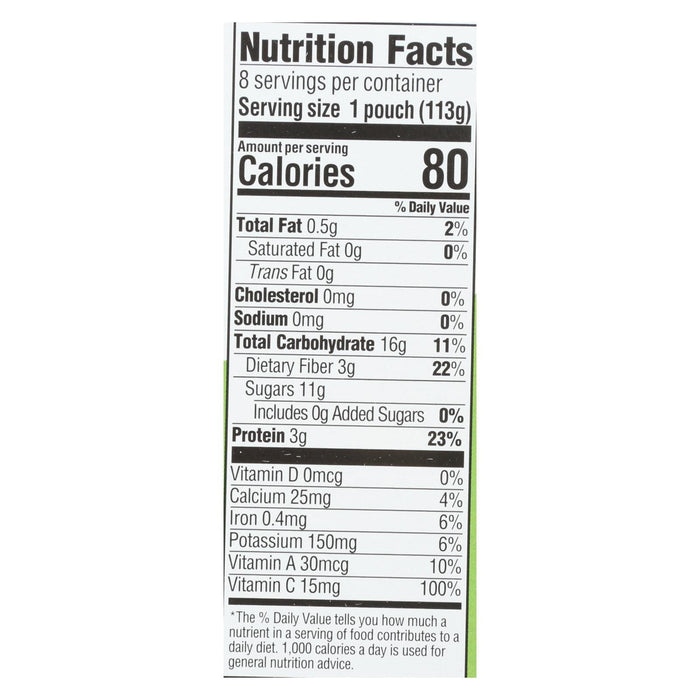 Happy Tot Organic Fiber & Protein Toddler Food, Stage 4 - Pear, Kiwi, & Kale - 4 Oz. (16-Pack)