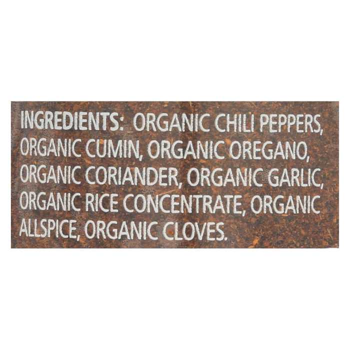Simply Organic Chili Powder, Organic, .6 Oz, Case of 6