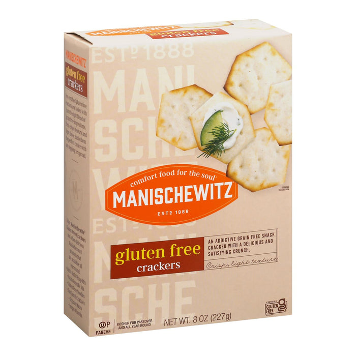 Manischewitz Gluten-Free Crackers, 8 Oz (Pack of 12)