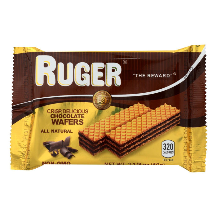 Ruger Wafer Chocolate with 2.125 Oz, 12 per Case
