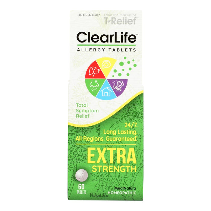 Clearlife Medinatura Extra Strength Allergy Relief - 60 Tabs