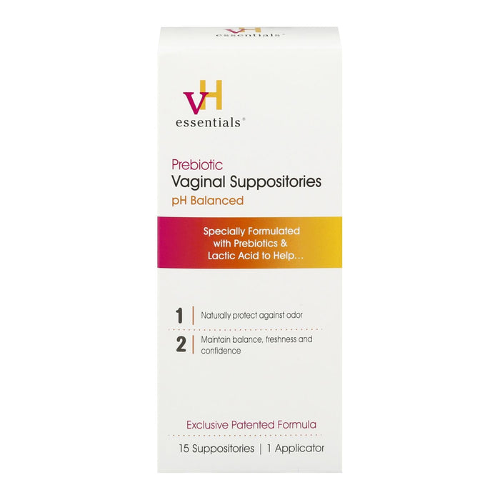 Vh Essentials Vaginal Probiotic Suppositories  15 Ct