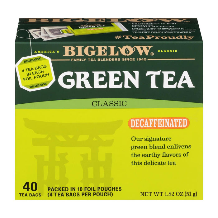 Bigelow Tea Decaf Green Tea, 40 Tea Bags (Pack of 6)