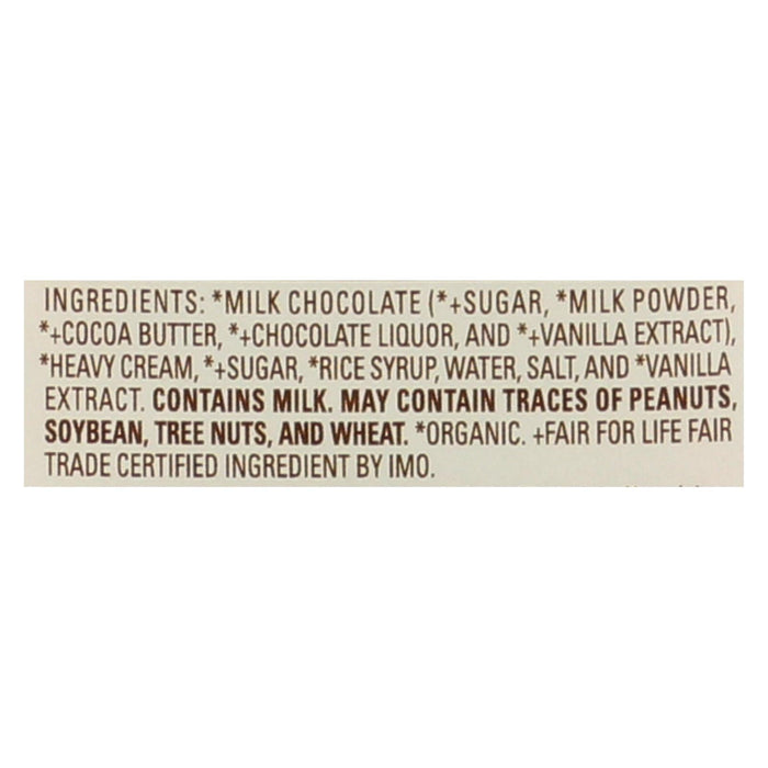 Lake Champlain Chocolates 6 oz Organic Milk Chocolate Caramel (Case of 12)