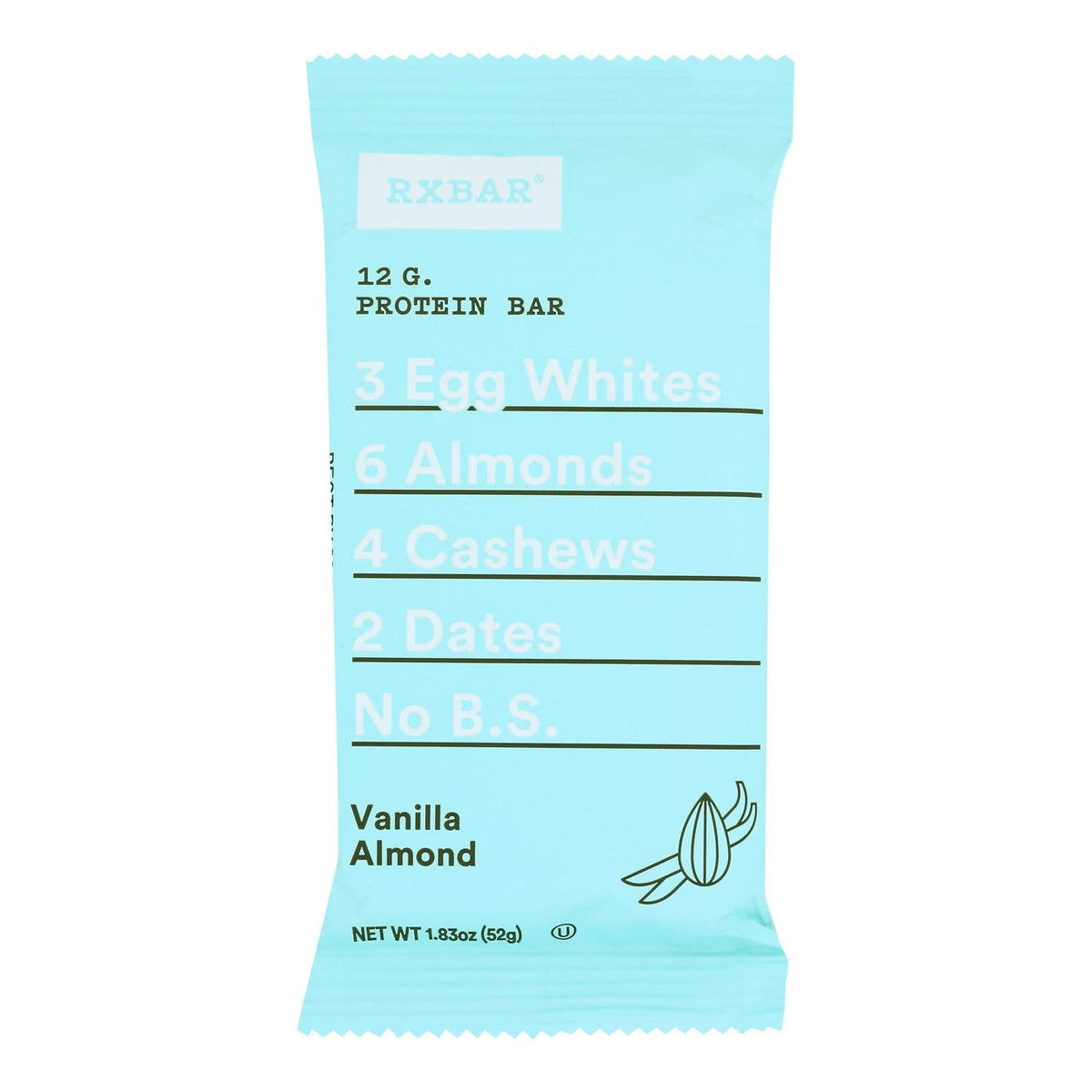 Apple Rx Bar Rxbar Vanilla Almond Protein Bar - Case of 12 - 1.83 Oz — Specialty ...
