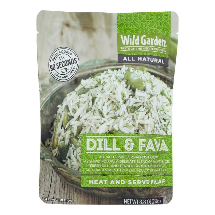 Wild Garden Pilaf with Dill & Fava Beans - Pack of 6 - 8.8 oz.