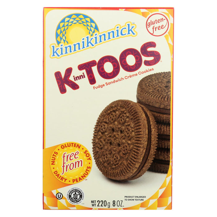 Kinnikinnick Cookies (Pack of 6) - Fudge Cream - 8 Oz.