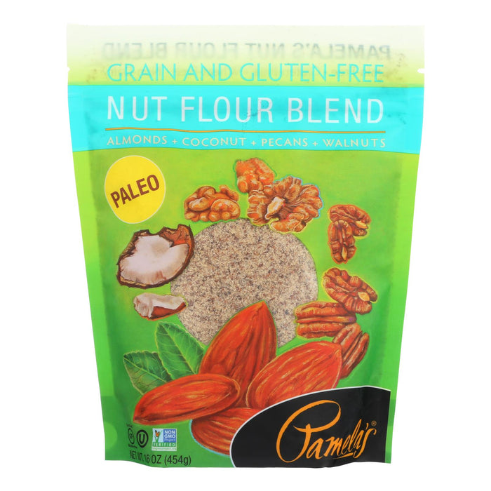 Pamela's Products - Nut Flour Blend - Almonds - Case Of 6 - 16 Oz.