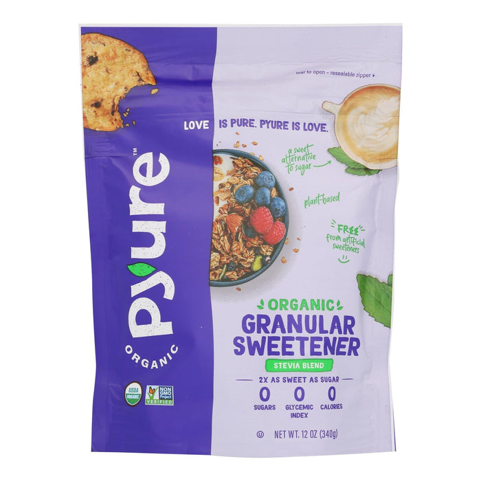 Pyure Granular Sweetener with Stevia (6-Pack, 12 Oz Each)