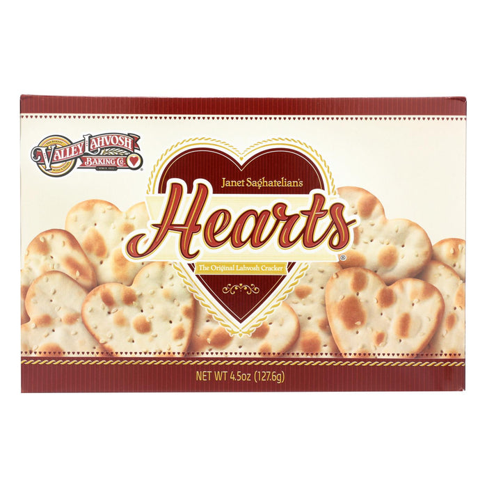 Valley Lahvosh 4.5 Oz Hearts Original (Pack of 12)