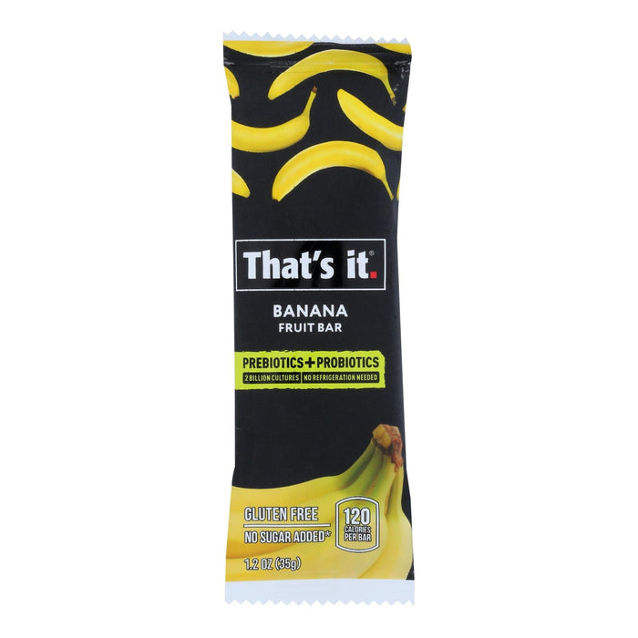 That's It Probiotic Fruit Bar, Banana 1.2 Oz (Case of 12)