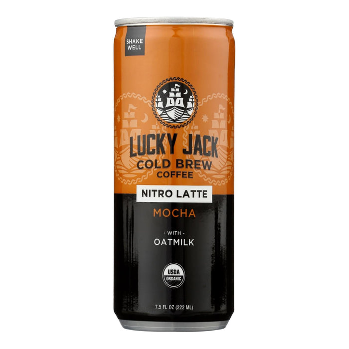 Cans  Lucky Jack - Coffee Mchltt Nitro (Pack of 12 7.5oz Cans)