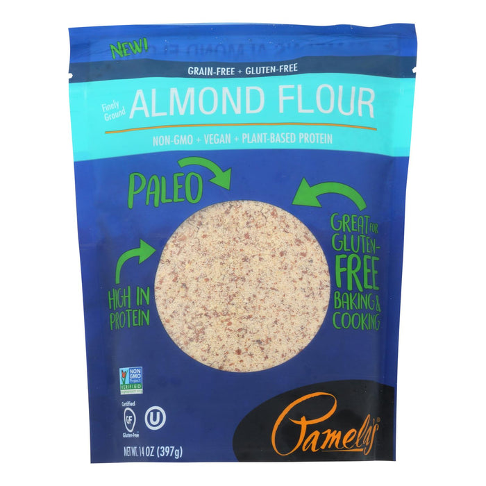 Pamela's Products Almond Flour, 14 Ounce - Pack of 6