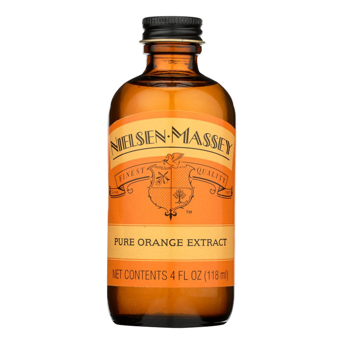 Nielsen-Massey Vanilla Pure Orange Extract, 8 Pack x 4 Fl Oz