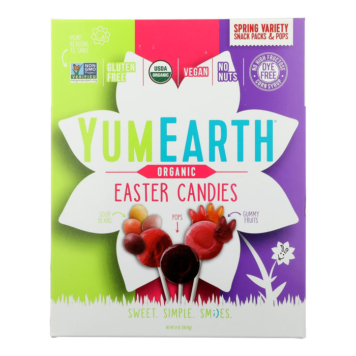 Yumearth Candy Variety Easter Case, 9.40 Oz (Pack of 6)