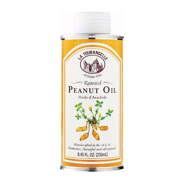 La Tourangelle Roasted Peanut Oil - Case of 6 - 8.45 Fl Oz