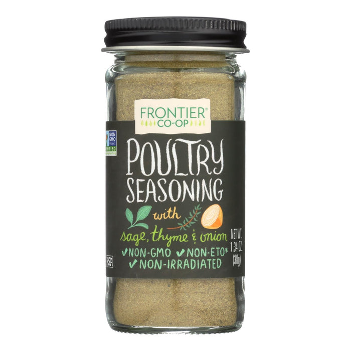Frontier Herb Poultry Seasoning - Salt-Free, 1.34 Oz