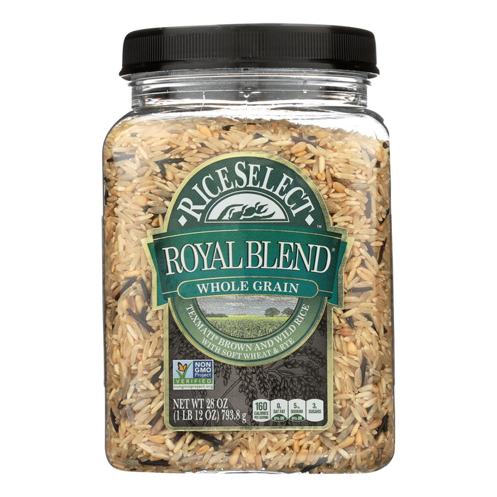 Rice Select Royal Blend Rice: Whole Grain and Brown (28 Oz. x 4)