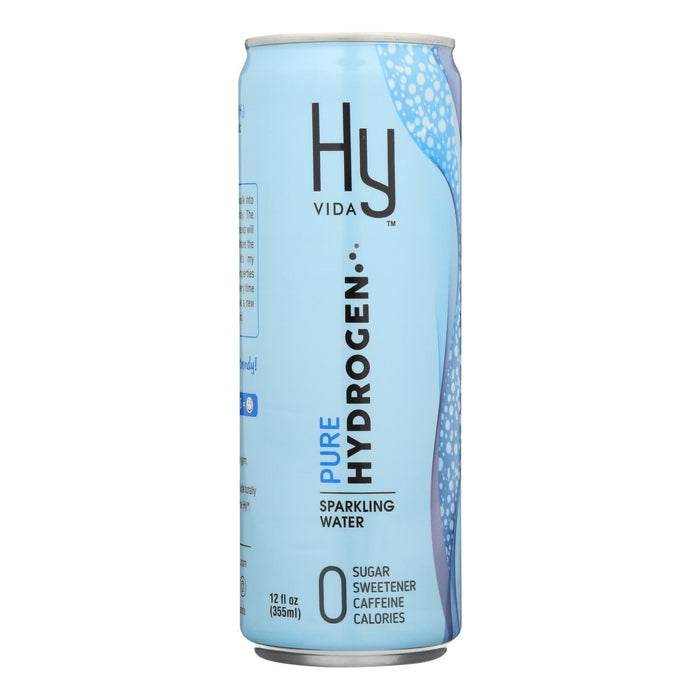 Hyvida Brands Water Spk Hydrogen Pure - 12 Fz - Case of 12