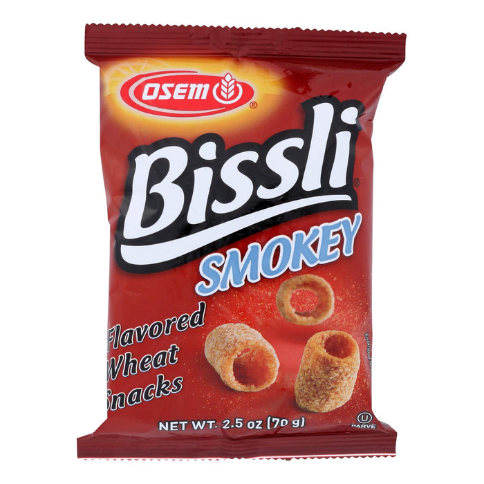 Osem Bissli Smokey Wheat Snacks, 2.5 Oz - Pack of 24