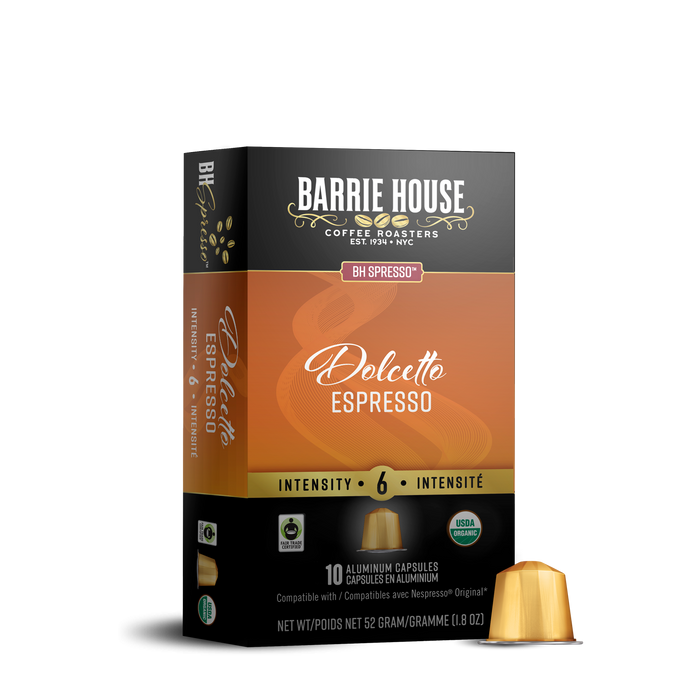 Barrie House - Coffee Dolct Espresso Caps (Pack of 12-10 Ct)