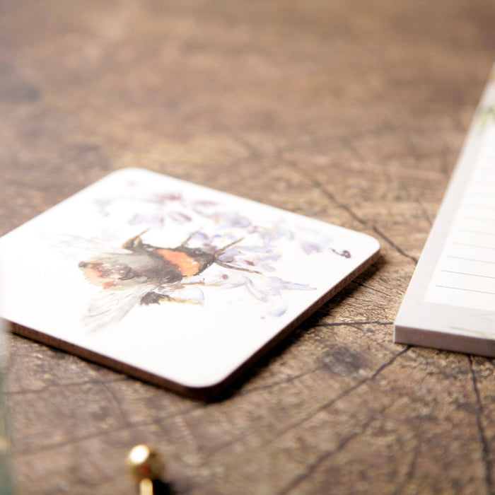 Meg Hawkins Sheep Farmyard Animal Watercolour Design Coaster