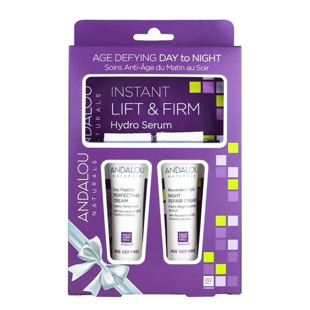 Andalou Naturals Age Defying Day & Night Duo Gift Kit